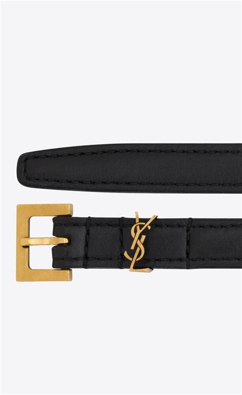 ysl extra thin belt|ysl belt used.